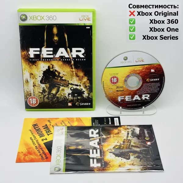 Игра F.E.A.R. Xbox 360 (Лицензия) (XBox 360, Английская версия)