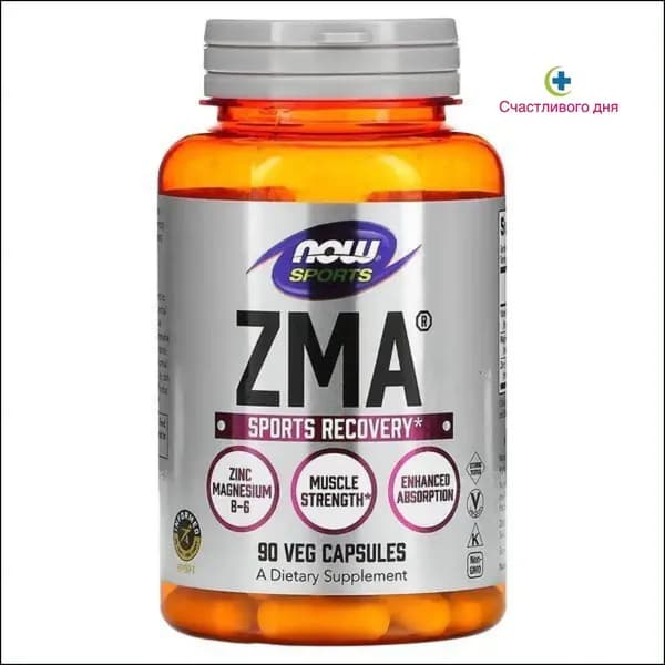 Премиальный комплекс ZMA для восстановления после нагрузок, 90 капсул от NOW Foods