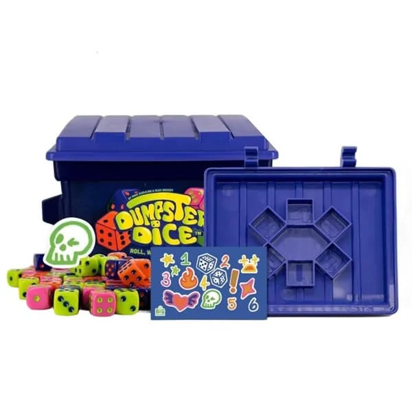Настольная игра Dumpster Dices для 4 игроков, - 24 игральных кубика