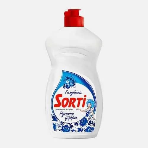 Sorti Средство для мытья посуды, Голубика, 450 мл, 1 шт