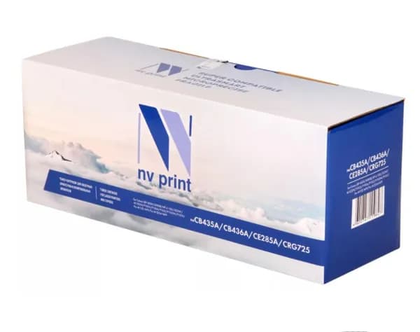 Картридж NV Print CB435A/436/285/725, черный, для лазерного принтера, совместимый