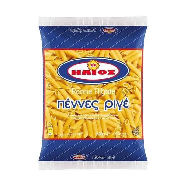 Макаронные изделия HELIOS "PENNE RIGATE"
