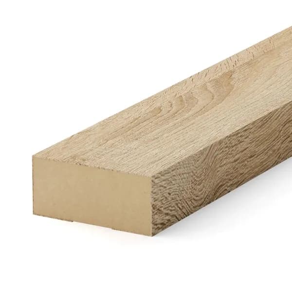 Интерьерная рейка МДФ STELLA Модель 12 Standart Дуб сонома 27*12*2800