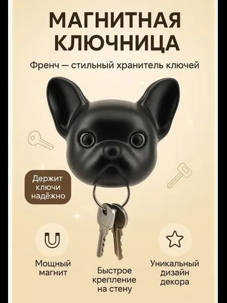 Настенный держатель-брелок для ключей
