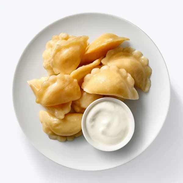 Вареники с картофелем и луком со сметаной 200 г, Creative Kitchen