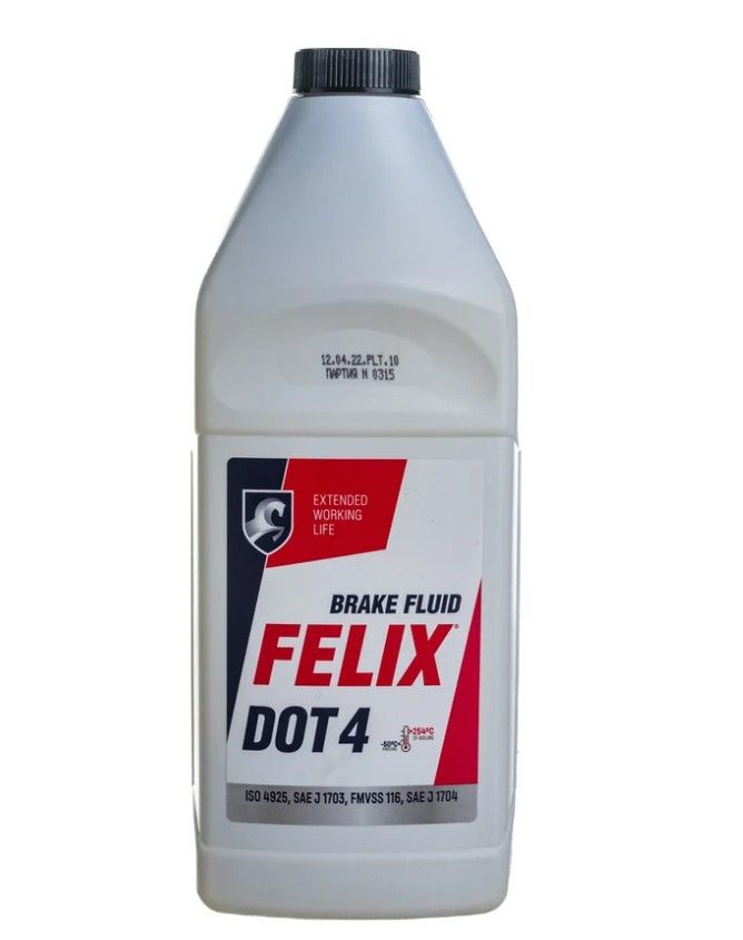 Тормозная жидкость FELIX Тосол Синтез ДОТ-4, 455г