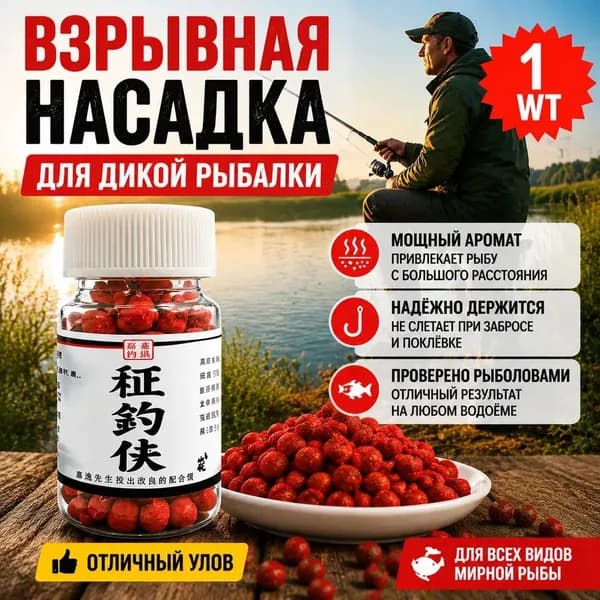 Ферментированная приманка для рыбалки гранулированная наживка с рыбным ароматом плавающая для карпа карася 190 шт