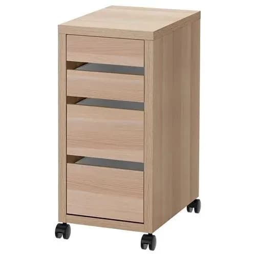 IKEA MICKE кессон вид выбеленного дуба 35х75 см (20492695)