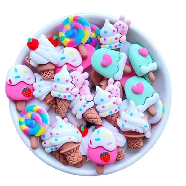 20pcs смола / конфеты / кролик DIY украшения аксессуары
