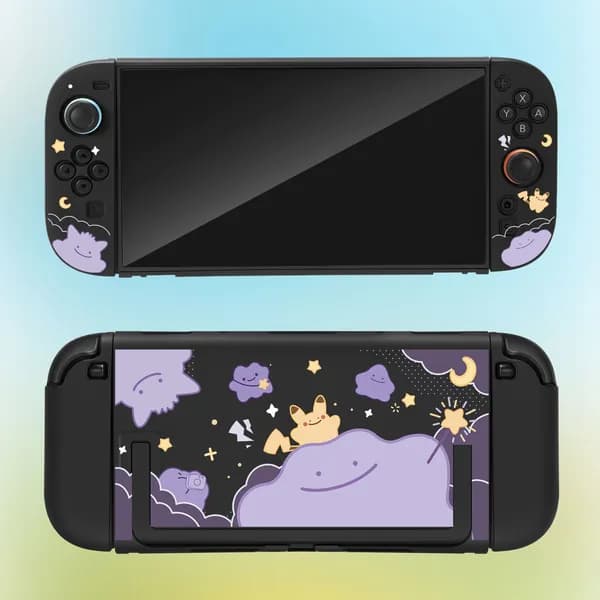 Ограниченный защитный чехол Дитто для Nintendo Switch 2, матовый твердый корпус с приятным на ощупь покрытием, разборной дизайн для консоли NS2