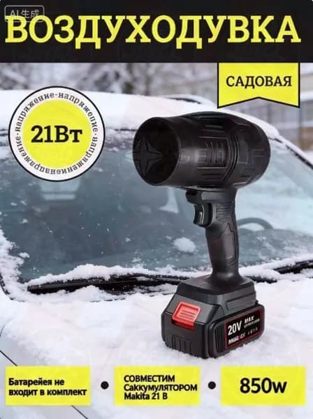 Воздуходувка для углей раздувайка электрическая фен для мангала раздуватель огня беспроводной для костра а