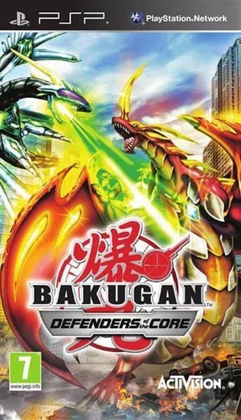 Игра Bakugan Defenders of the Core (Бакуган) PSP Диск на PlayStation Portable