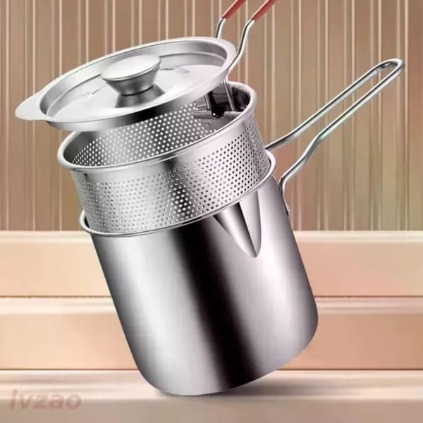 Фритюрница + фильтр + крышка