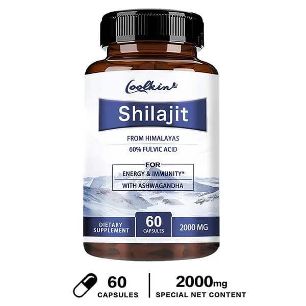 Биологически активные добавки Coolkin Himalayan Shilajit в основном используются для повышения энергии, поддержки иммунитета, а также улучшения памяти и концентрации.