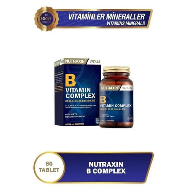 nutraxin витамин b комплекс 60 таблеток