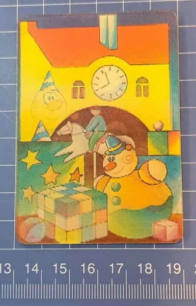 Карманный календарь. Стерео "Игрушечный дом "Цирк"" 1989г.