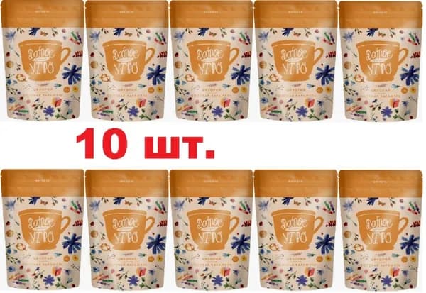 10 шт Цикорий натуральный "Соленая карамель" ТМ Доброе утро, М/У 80гр