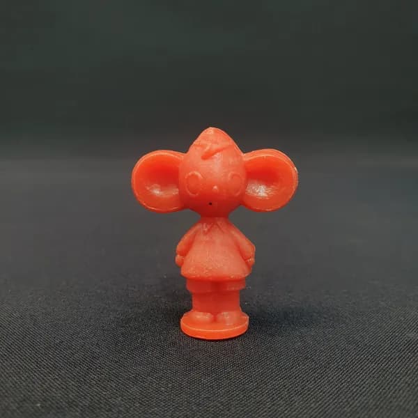 Винтажная игрушка СССР. Фигурка Чебурашка из пластмассы, коллекционный сувенир для полки
