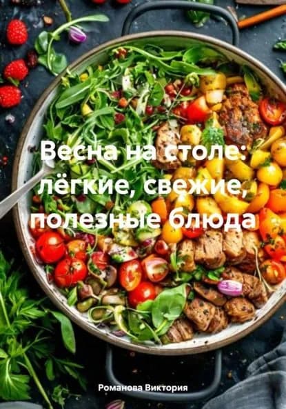 Весна на столе: лёгкие, свежие, полезные блюда | Романова Алексеевна Виктория | Электронная книга