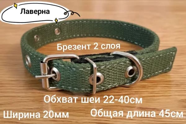 Ошейник для собак Ширина 20мм Обхват шеи 23-41см