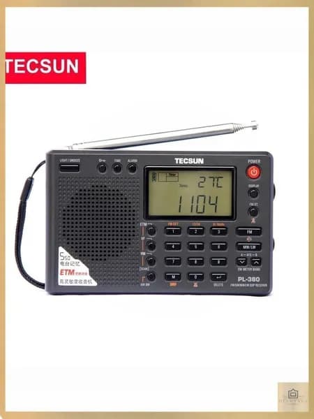 Tecsun Магнитола, черный Встроенный электрический комплект