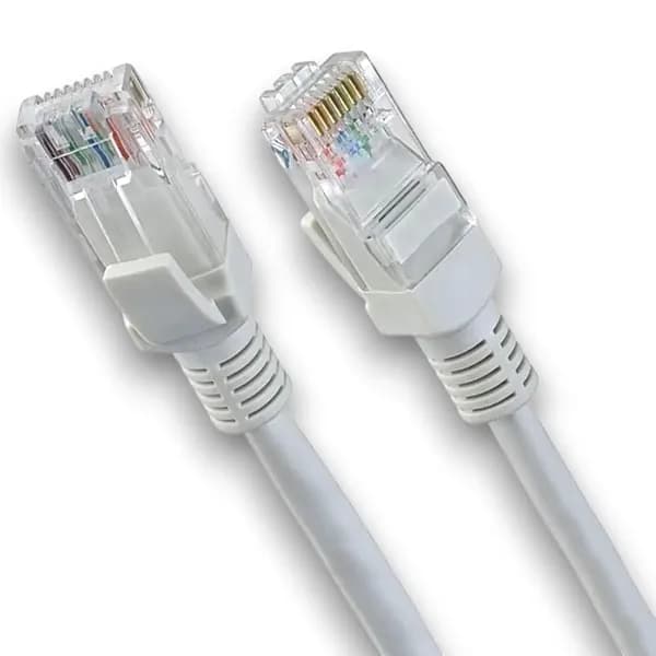 Кабель патчкорд RJ45 Perfeo UTP4 Cat5e 0.5m, серый P6001