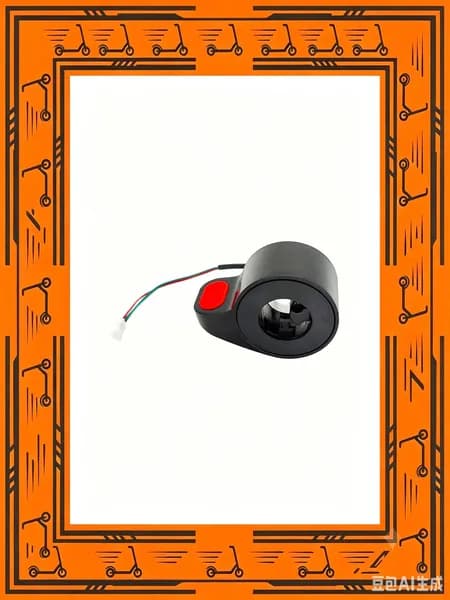Для Xiaomi M365 Скутер Gas Усилитель, Пластик, 45г, 6*3*3см, Красный, Чёрный, Жёлтый