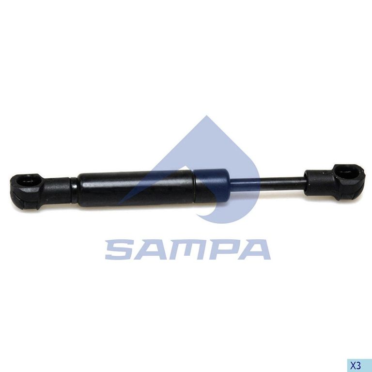 Амортизатор капота 2 штуки для Скания арт 04022801 SAMPA