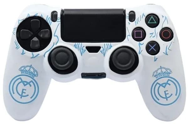 Силиконовый чехол для геймпада Dualshock 4 PS4 (Real Madrid)