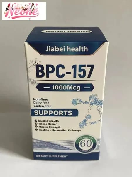 Пептид для заживления ран,желудка,суставов и связок BPC-157 Jiabei health 60 caps/ БПС-157 Jiabei Health 60 капс