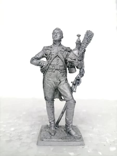 Франция, Полковник гвардейских драгун., оловянный солдатик 54 мм