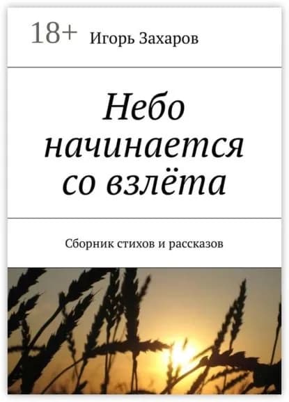 Небо начинается со взлёта. Сборник стихов и рассказов | Электронная книга