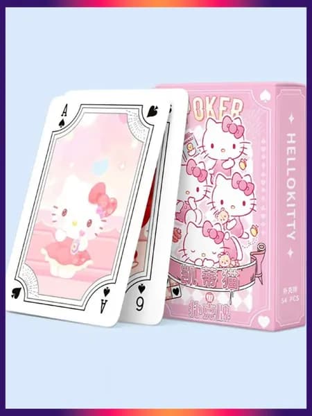 Карты игральные Hello Kitty Куроми Cinnamoroll аниме