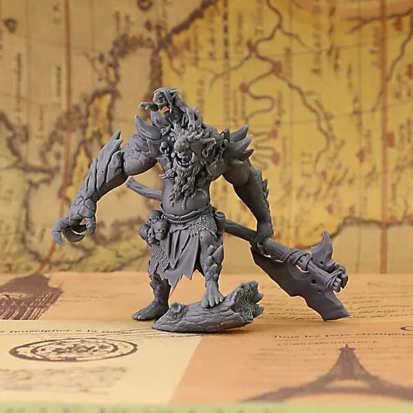 Дракон и Подземный город (D & D) Миниатюрная модель "Пещеры гномов"