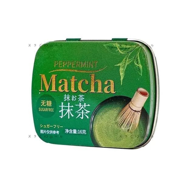 Безсахарные мятные конфеты в жестяной коробке, вкус грейпфрута, 16 гz