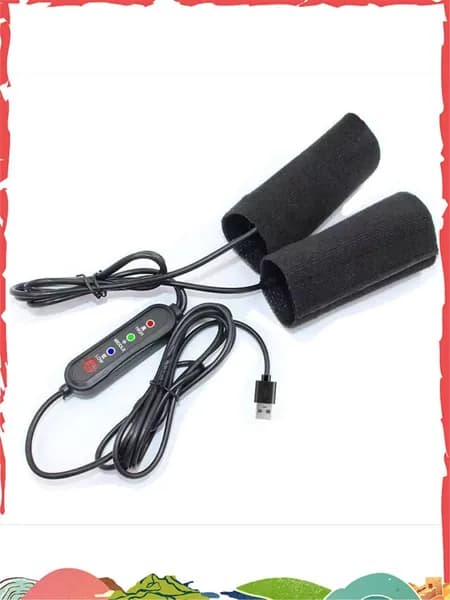 Нагреваемая накладка на рукоятку мотоцикла, USB 5V/2A, 3 уровня температуры "Электроподогрев".