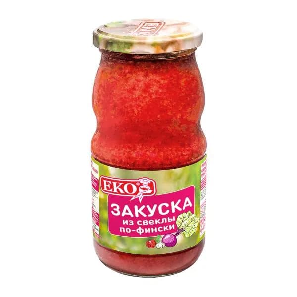 Закуска ЕКО По-фински из свеклы 490г
