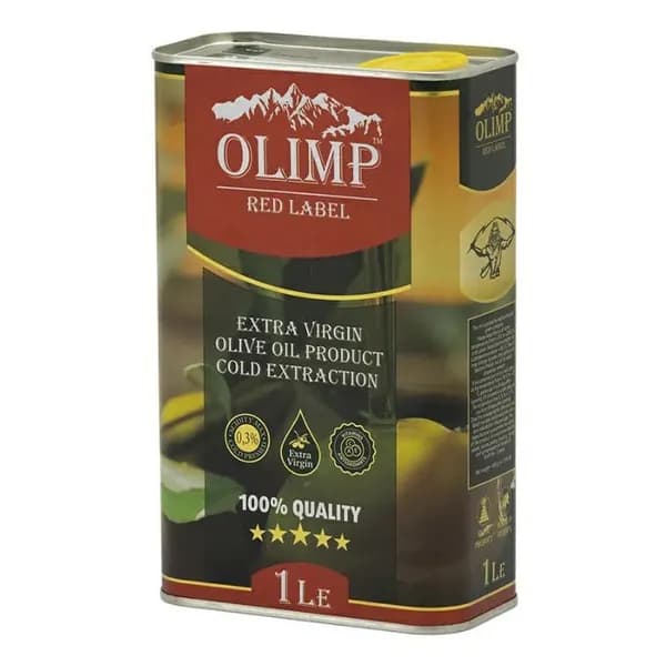 Оливковое масло Extra Virgin Olimp Red Label (Греция), 1литр