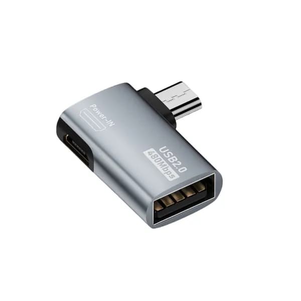 Переходники-адаптеры OTG Micro USB папа-мама , совместимые с телефонами или планшетами, поддерживающие функцию OTG