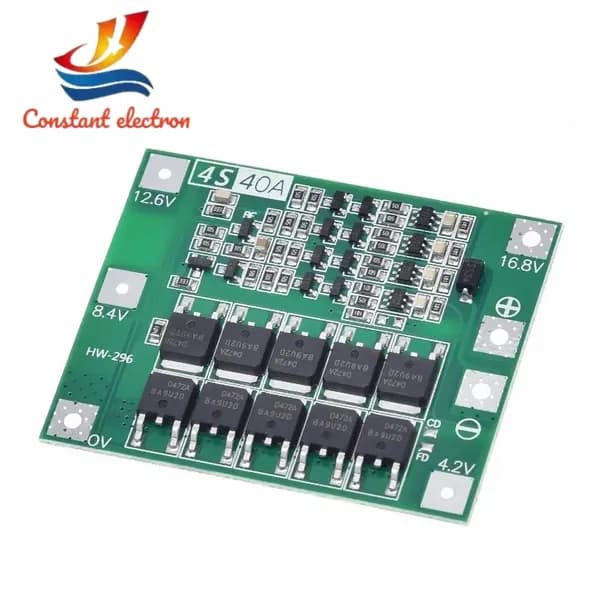 2шт. 4S 40A 14.8V (16.8V) Li-ionплата управления аккумулятором плата бмс(BMS 4S,BMS 40A)БМС 4S,БМС 40A