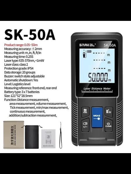 SNAKOL SK-50A Дальномер лазерный 50м