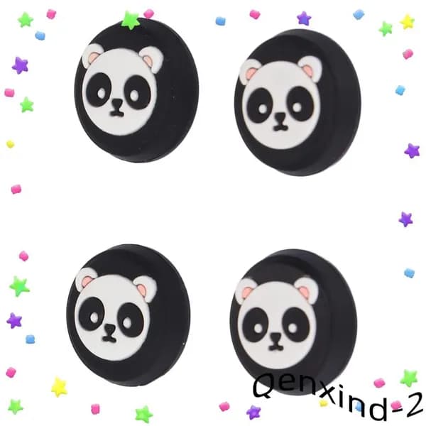 Silicone Thumb Grip Caps,Защитные и стильные накладки,для повышения игрового опыта на PS5 черное