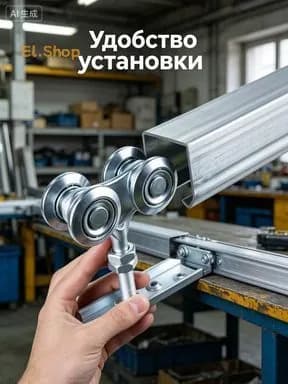 ролики для откатных ворот/ролики для подвесных ворот,Диаметр канавки колеса 24 мм,1шт