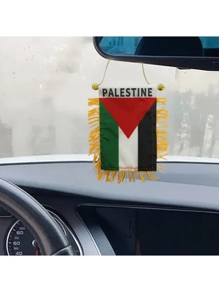 Палестинский автомобиль маленький флаг