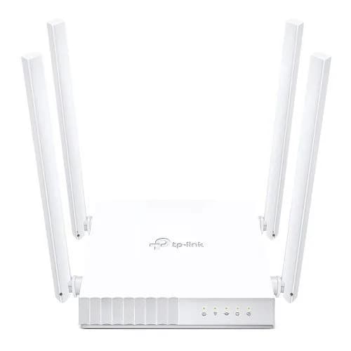 TP-LINK ARCHER C24, AC750, 4 порта, 750 Мбит/с, двухдиапазонный Wi-Fi, настольный, мегабитный, маршрутизатор, точка доступа, расширитель диапазона