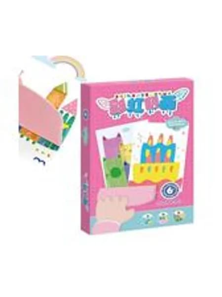 Squeegee Art Bastelset Fur Kinder Набор для рисования открыток