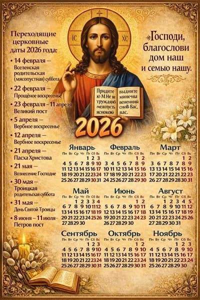 Календарь церковный