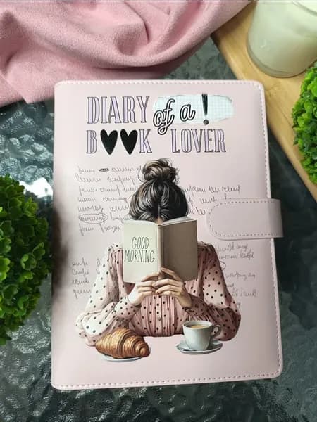 Обложка на кольцах для ежедневника А5 Книголюб 2