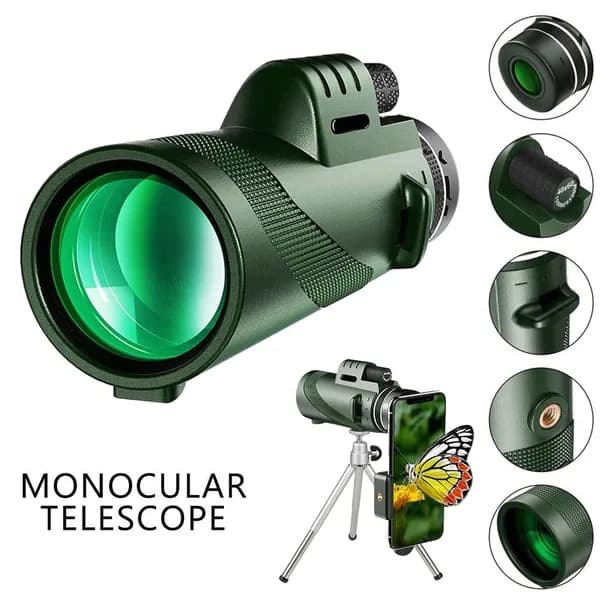 Hd Монокуляр 50X60 Зум Телескоп Для Смартфона И Штатив De
