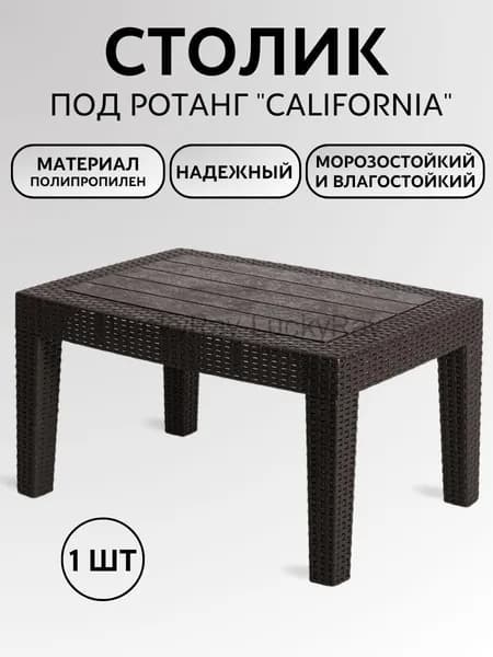 Садовый стол,Пластик 50х70х38 см